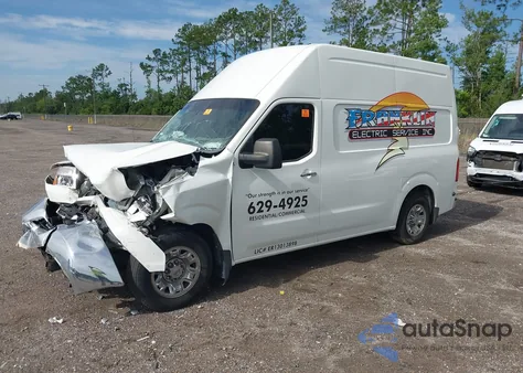 2018 Nissan Nv Cargo Nv2500 Hd Sl V6 z USA, uszkodzony, nr VIN 1N6BF0LY2JN816606